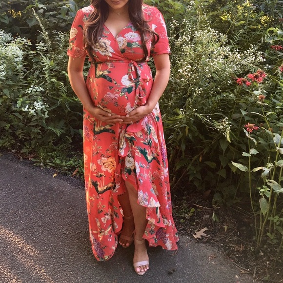 Asos Maternity Tea dress with ruffle detail - Picture 6 of 7